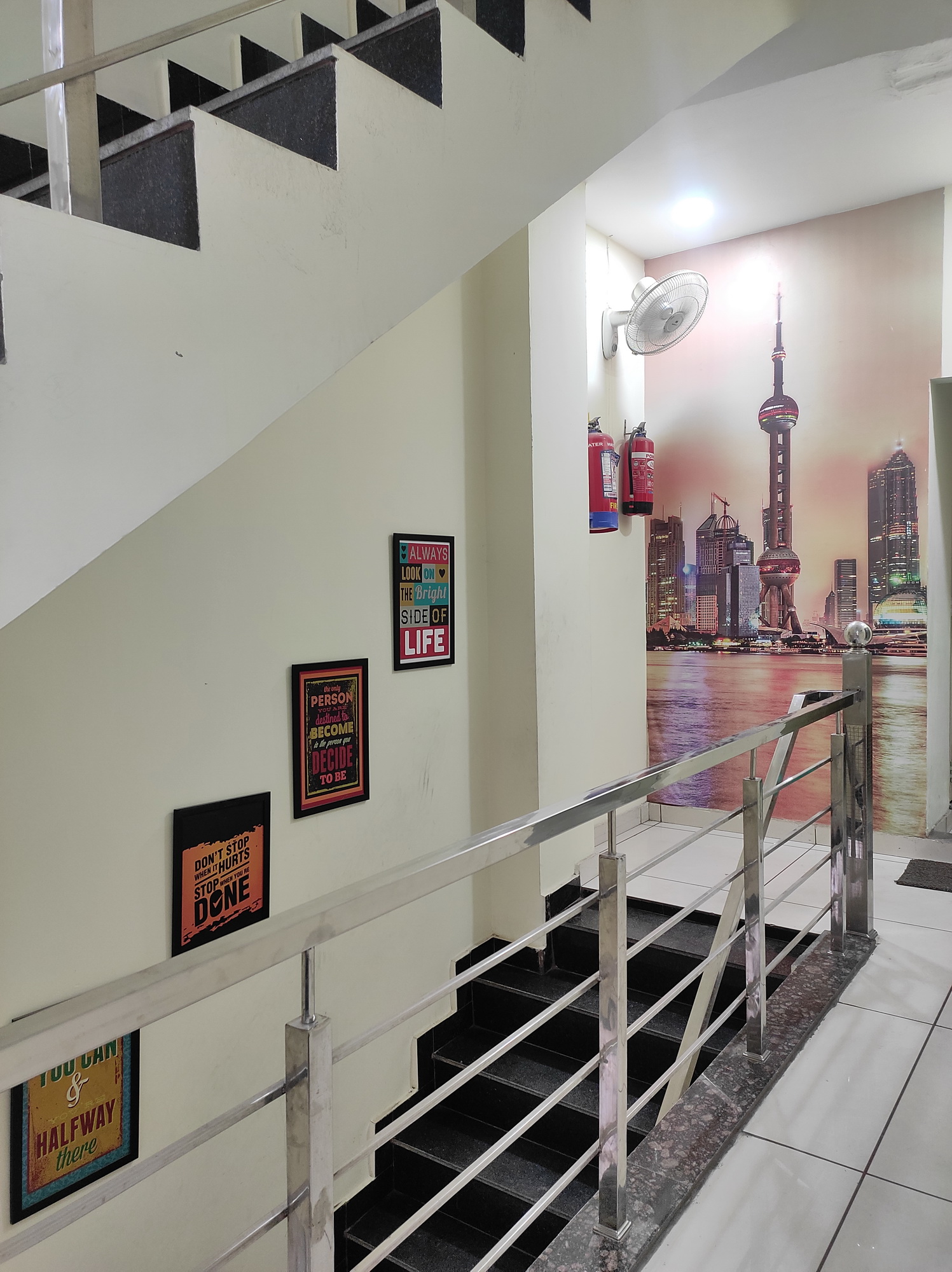 Hidden Pearls stairs